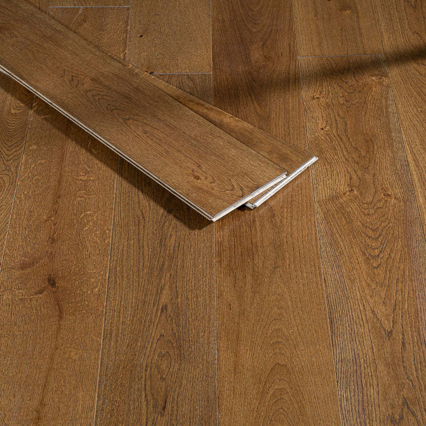 Heritage Oak Helsby Plank 14/3mm Engineered Wood Flooring
