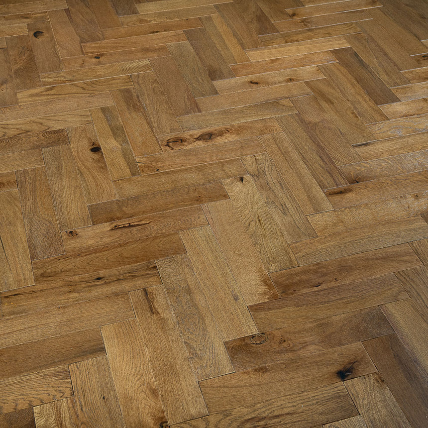 Heritage Oak Herringbone 14/3mm Engineered Wood Flooring
