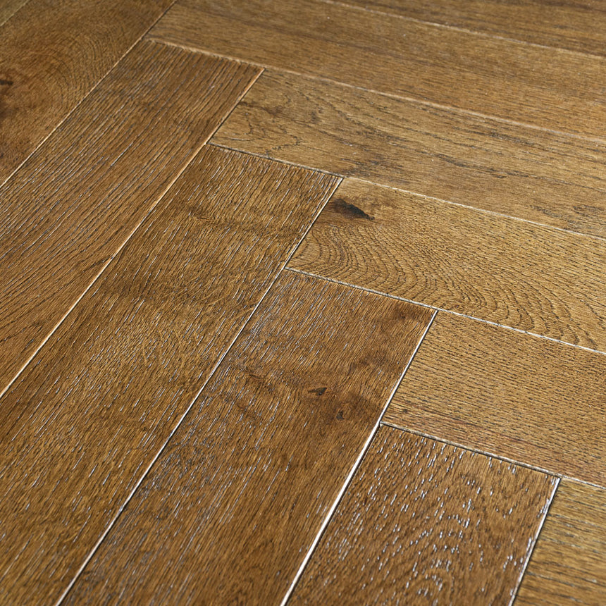 Heritage Oak Herringbone 14/3mm Engineered Wood Flooring