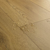 Honey Brown Oak CLM5792 Classic 8mm Laminate Flooring by Quick-Step