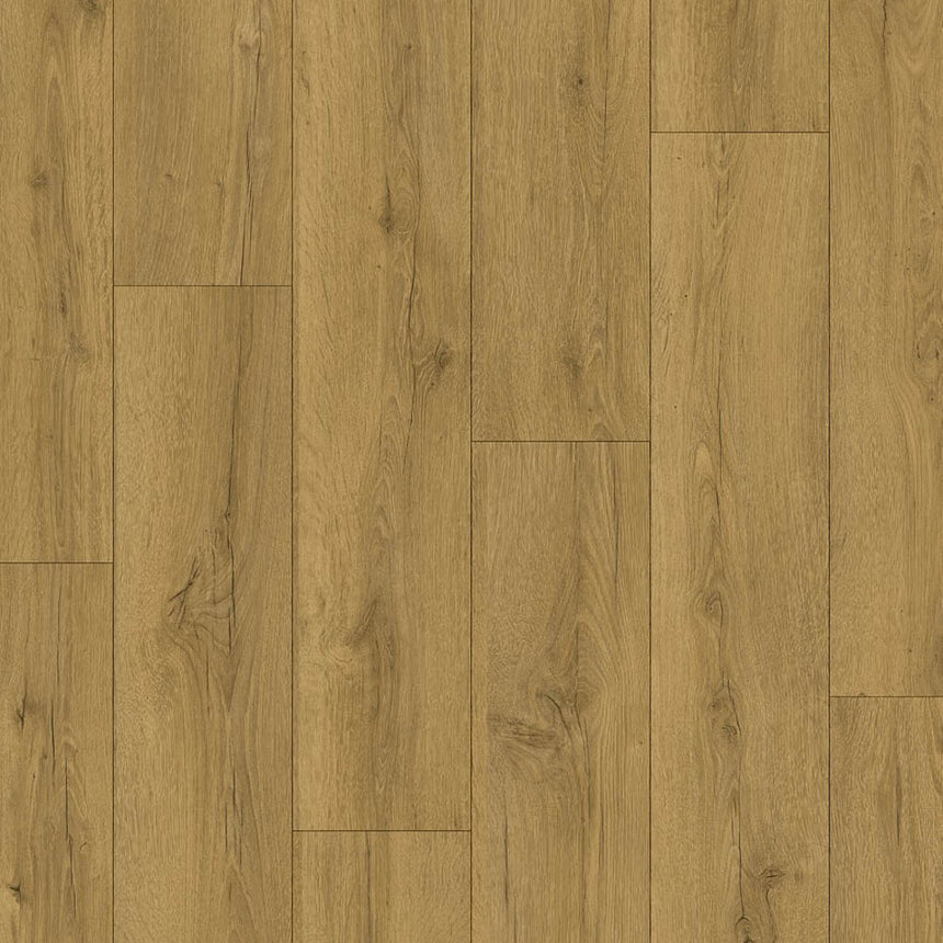 Honey Brown Oak CLM5792 Classic 8mm Laminate Flooring by Quick-Step