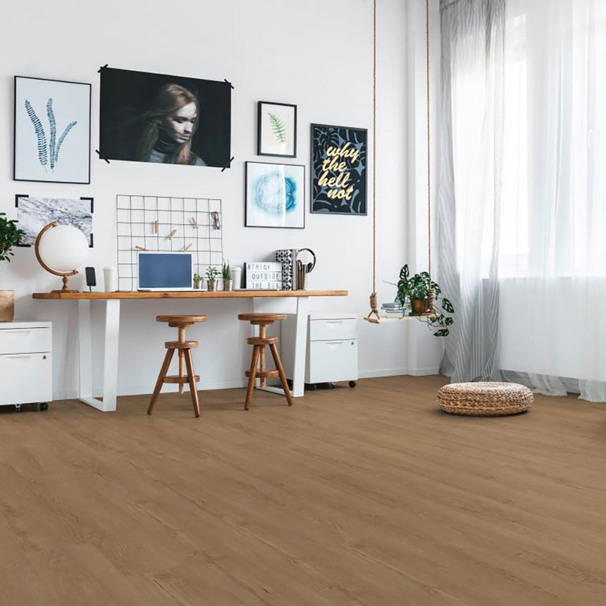 Horizon Oak Chocolate D41212 Exquisit 8mm Laminate Flooring by Kronotex