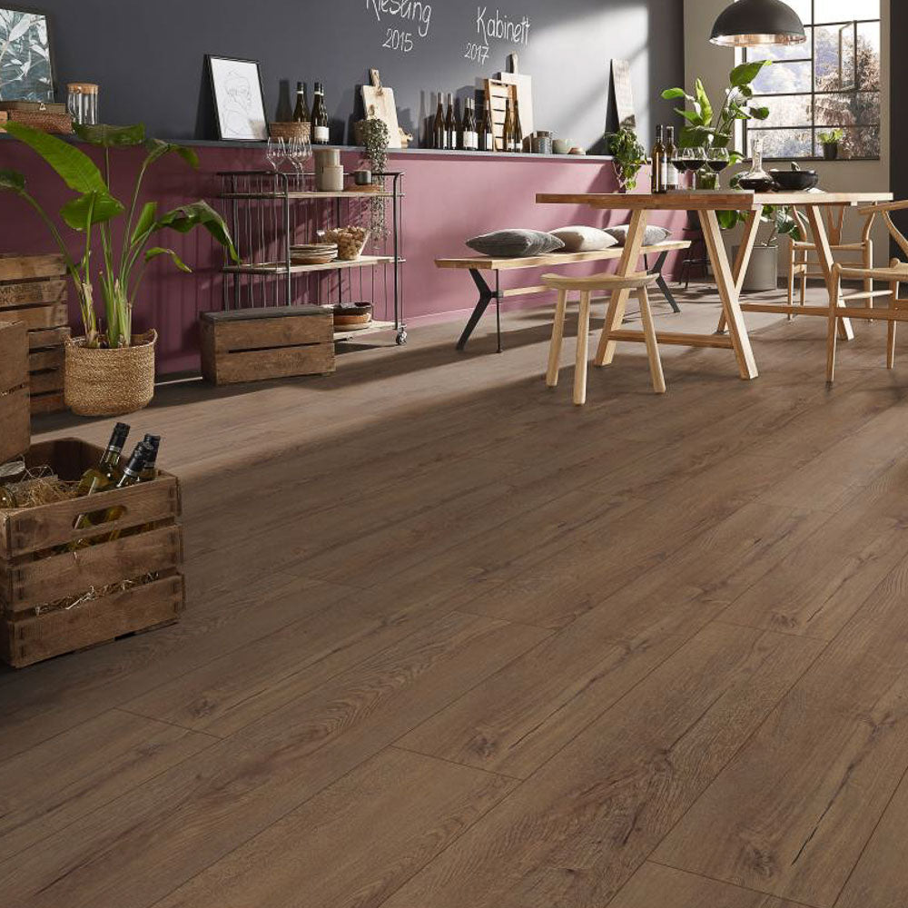 eikossan  Horizon Oak Coffee D41172 Kronotex Exquisit Laminate Flooring