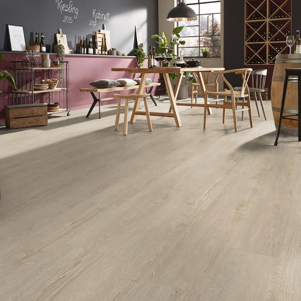 Horizon Oak Creme D41182 Exquisit 8mm Laminate Flooring by Kronotex