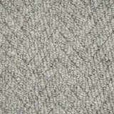Husky Grey Royal Sterling Wool Loop Carpet by Abingdon