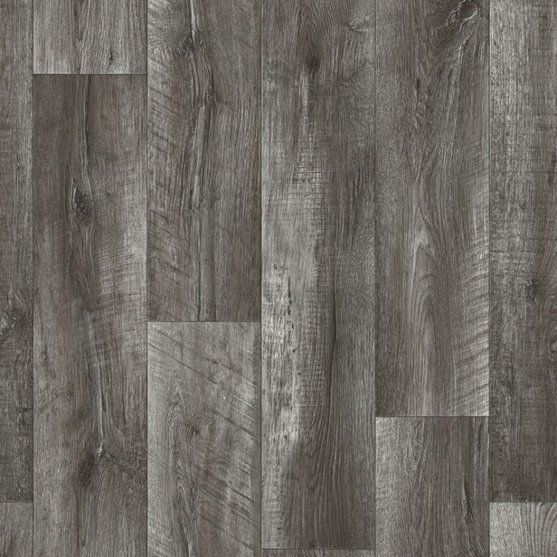 Knox Oak Dark Grey Iconik 260 Vinyl Flooring