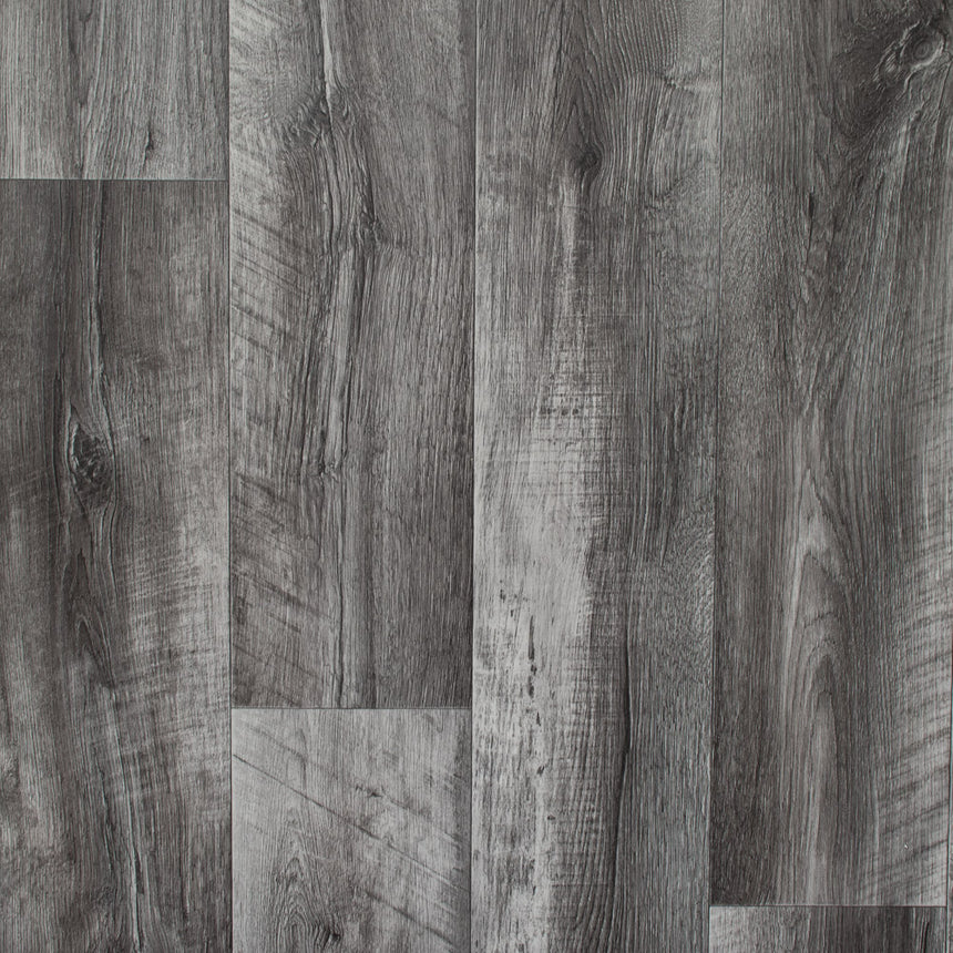 Knox Oak Dark Grey Iconik 260 Vinyl Flooring