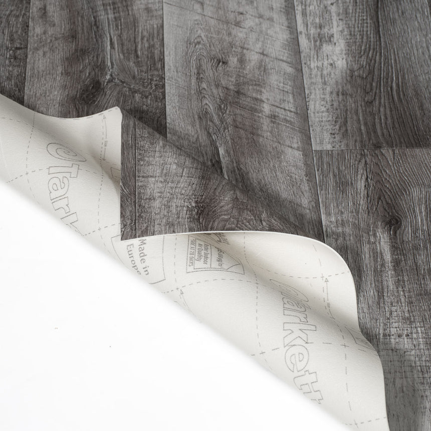 Knox Oak Dark Grey Iconik 260 Vinyl Flooring