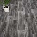 Knox Oak Dark Grey Iconik 260 Vinyl Flooring