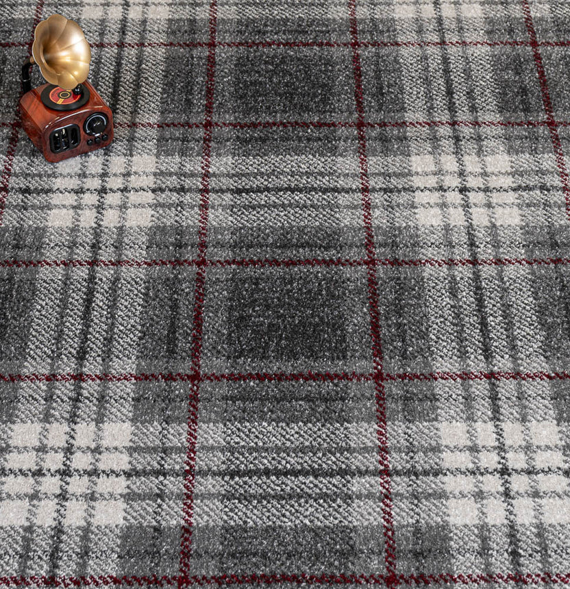 Lamont Tartan Christmas Area Rugs main image 0