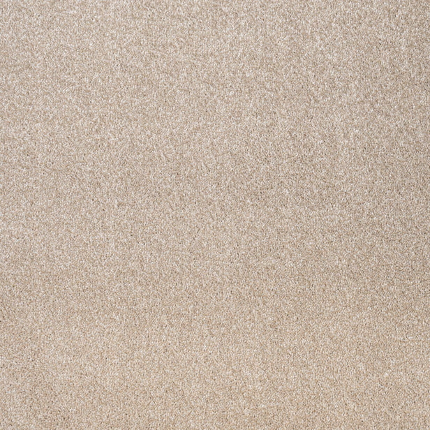 Light Beige Delaware Saxony Carpet 4.3m x 5m Remnant