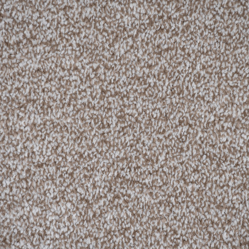 Light Beige Haven Saxony Premium Feltback Carpet