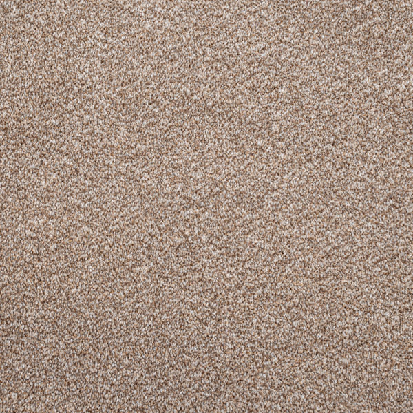 Light Brown Harmony Tweed Twist Carpet 4.51m x 5m Remnant