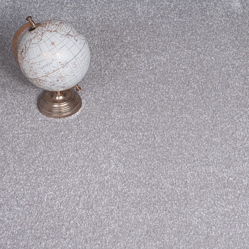 London Dove 920 Soft Noble Saxony Feltback Carpet Clearance