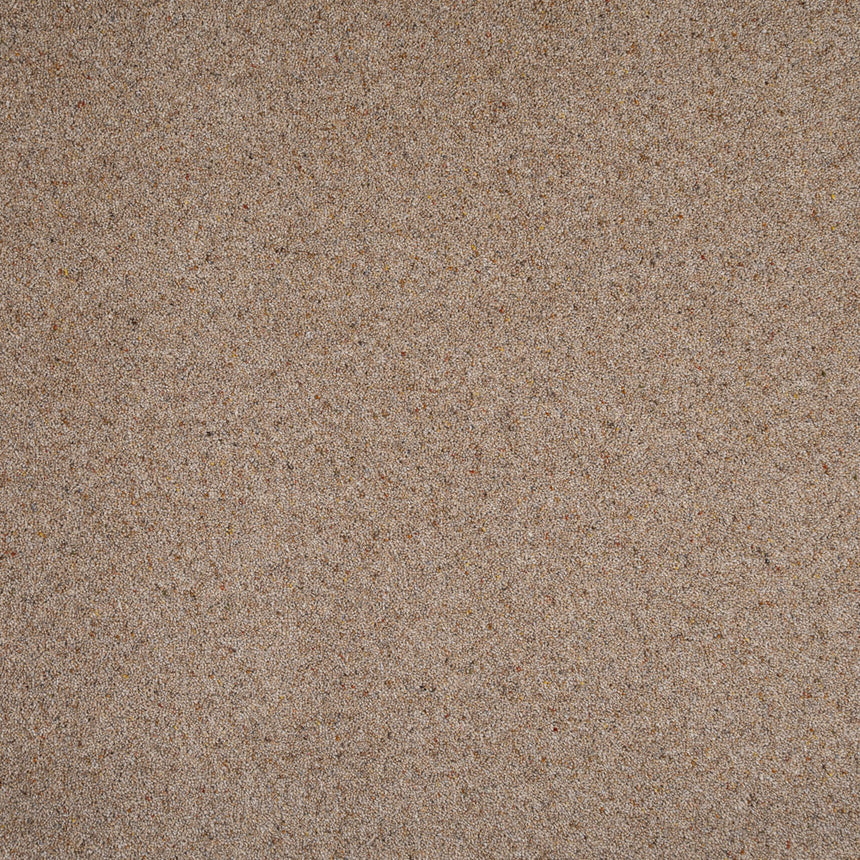 Macaroon Natural Berber Twist Deluxe 55oz Carpet by Cormar
