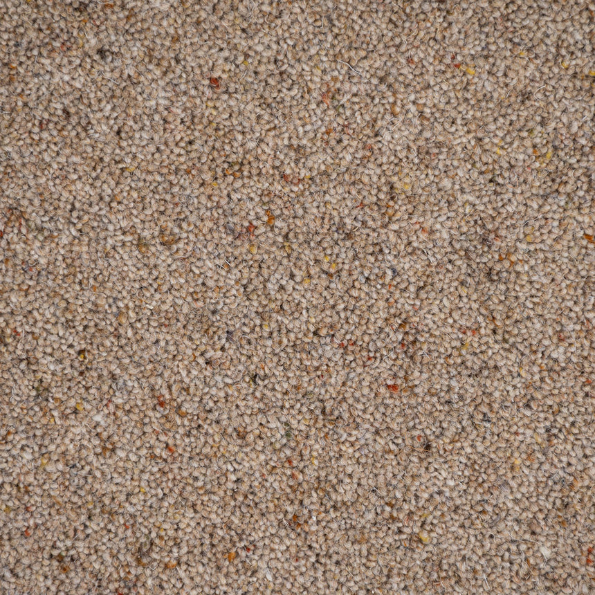 Macaroon Natural Berber Twist Deluxe 55oz Carpet by Cormar