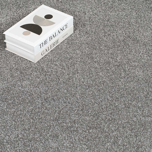 Manor House Grey Velvet Dreams Love Story Carpet by Abingdon