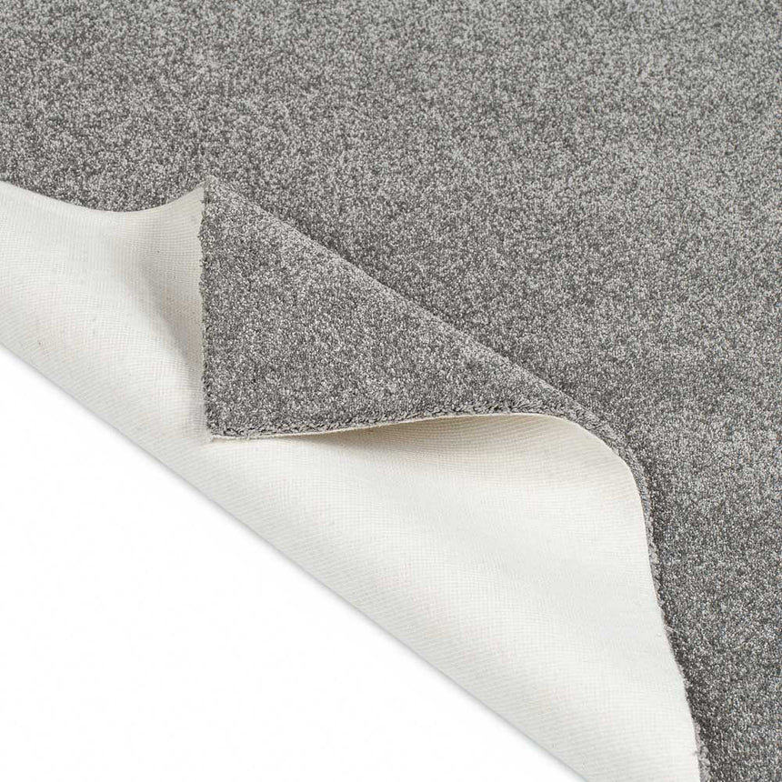 Manor House Grey Velvet Dreams Love Story Carpet by Abingdon
