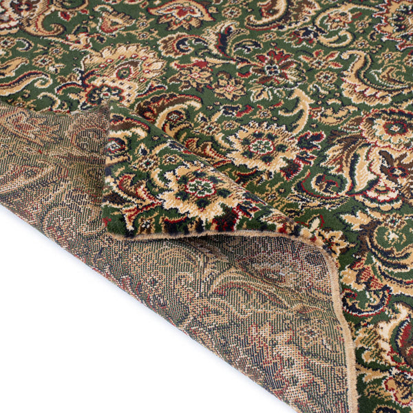 Meadow Green 2503 40 Jacobean Patterned Wilton Wiltax Carpet