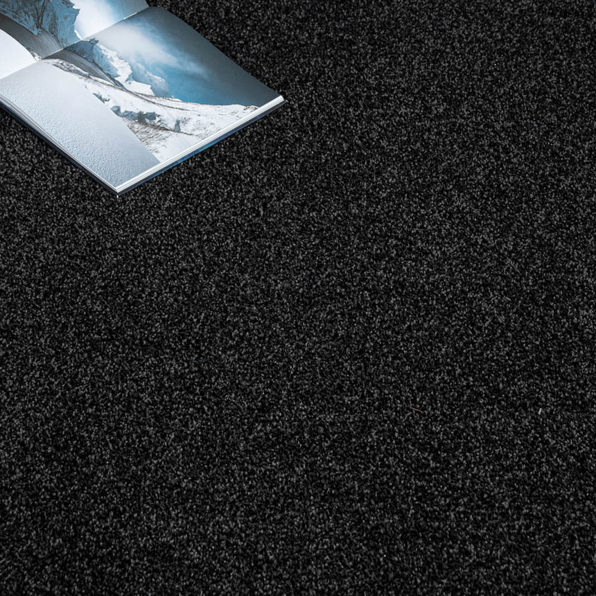 Midnight 990 Splendid Saxony Feltback Carpet Clearance