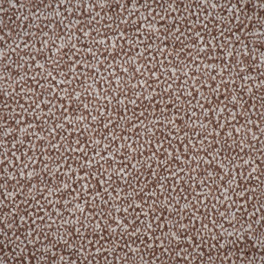 Mink Beige Haven Saxony Premium Feltback Carpet