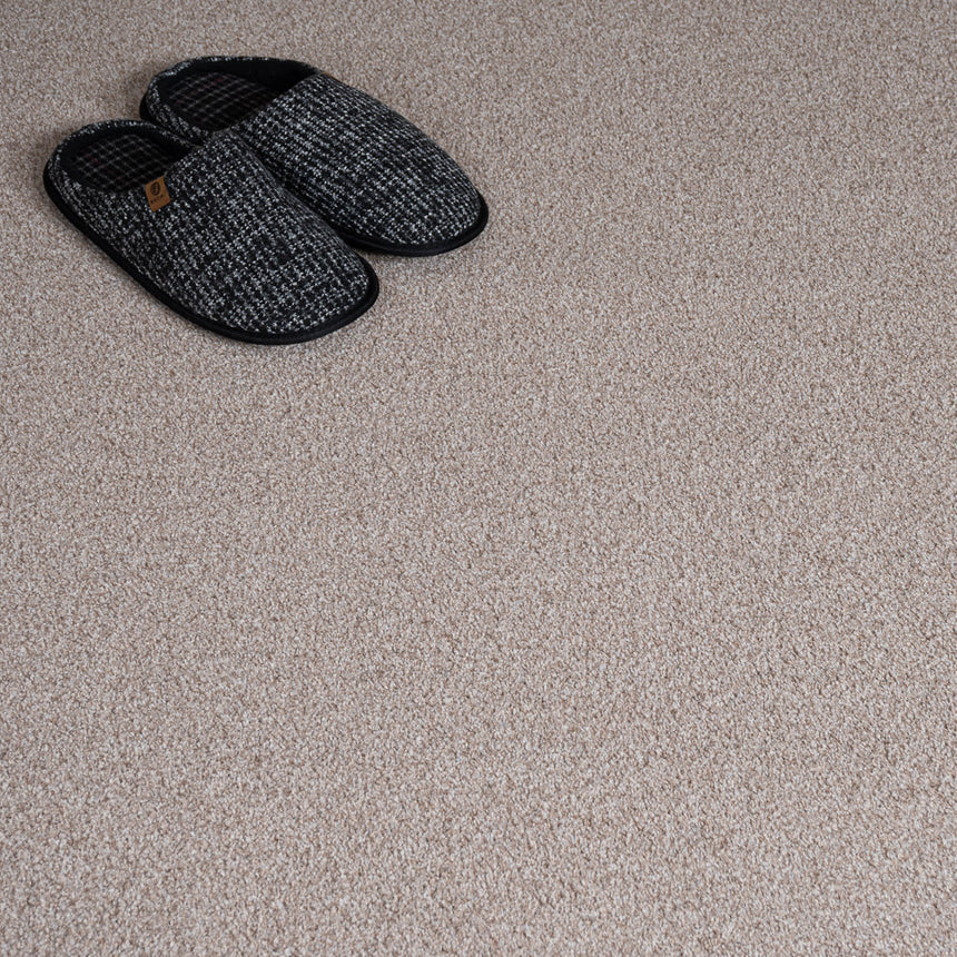 Mink Beige Louisiana Saxony Carpet