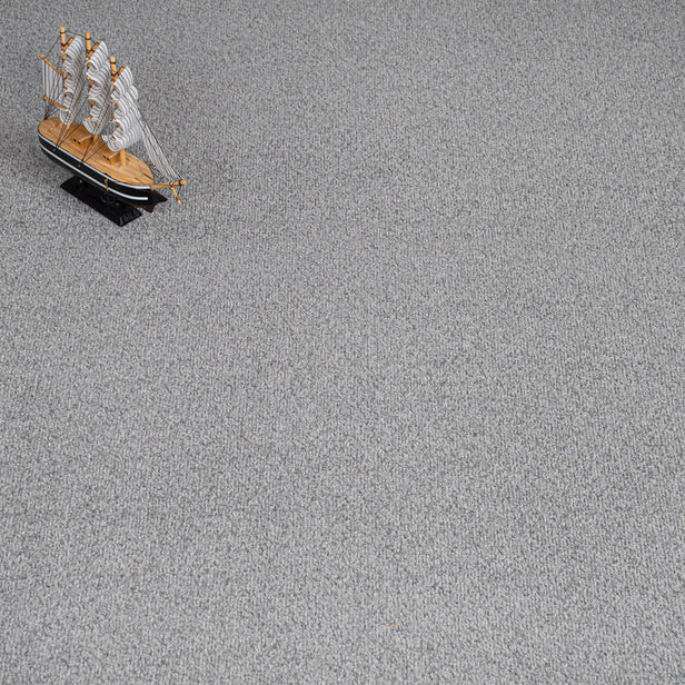 Mist Grey Star Twist Carpet