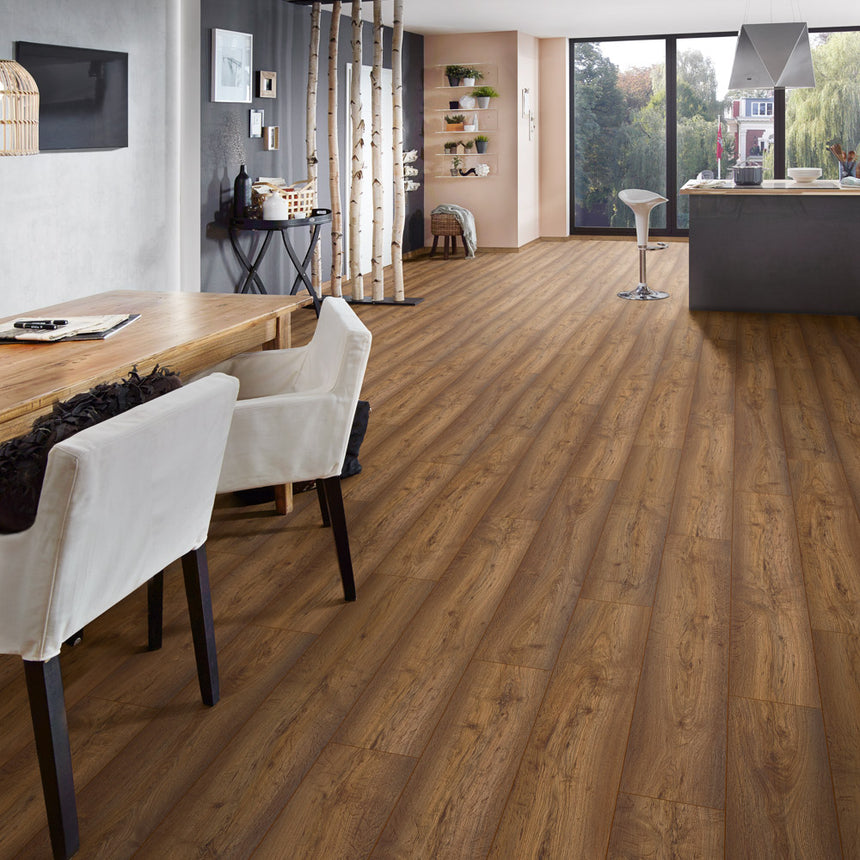 Modena Oak 8274 Super Natural Classic 8mm Laminate Flooring by Krono Original