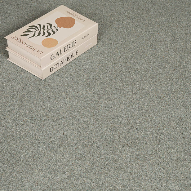 Mountain Larch Woodland Heather 55oz Twist Deluxe Carpet by Cormar