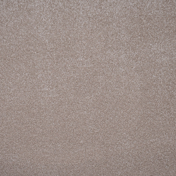Natural Beige Haven Saxony Premium Feltback Carpet