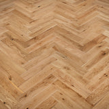 Natural Oak Ashdown Herringbone 14mm Engineered Wood Flooring