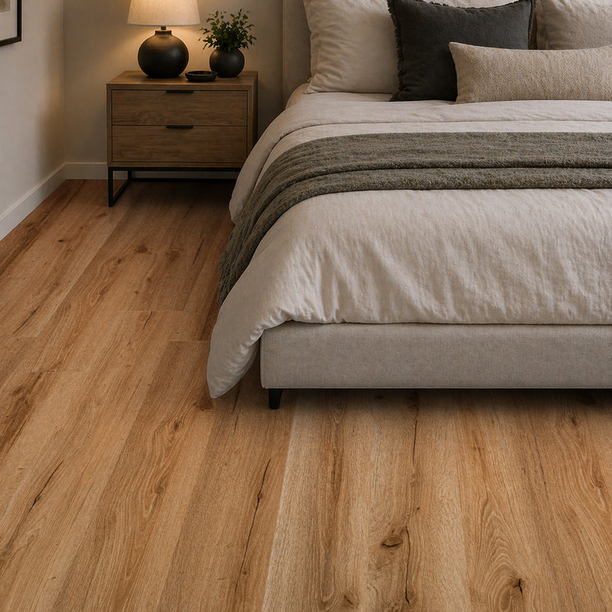Natural Oak Axia 2mm Gluedown LVT Flooring