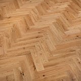 Natural Oak Herringbone 14/3mm Engineered Wood Flooring