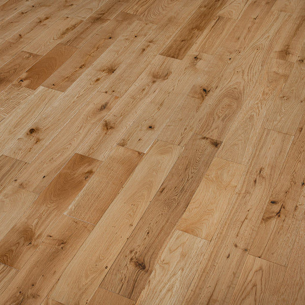 Random Length Plank Pattern Natural Oak Random Length Plank 12/2mm Engineered Wood Flooring ...