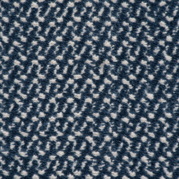 Navy Blue Waves Castle Carpet