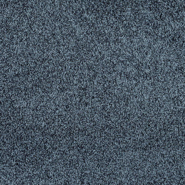 Navy Caspian Saxony Carpet 5.3m x 5m Remnant