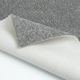 Nickel Grey Saxony Feltback Carpet Clearance 5m