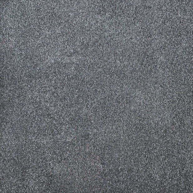 Nickel Grey Lyra Saxony Carpet 1.9m x 4m Remnant