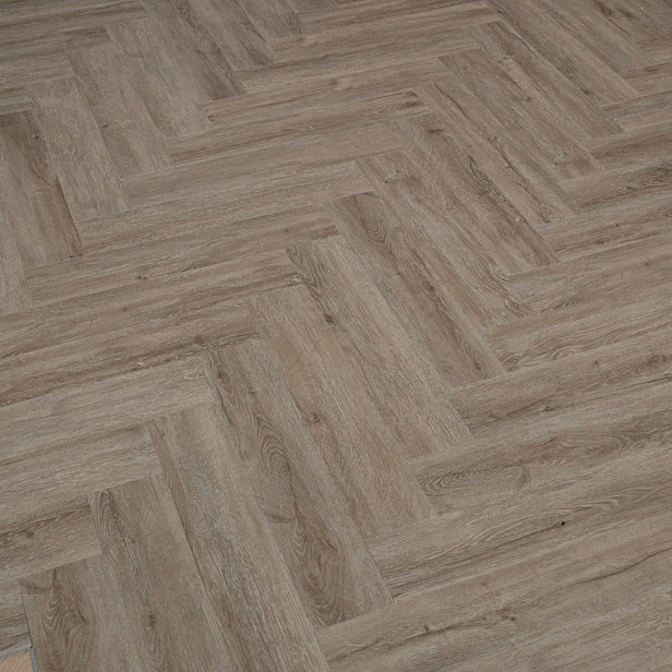 Noble Oak Prestige Herringbone 6mm SPC Click LVT Flooring