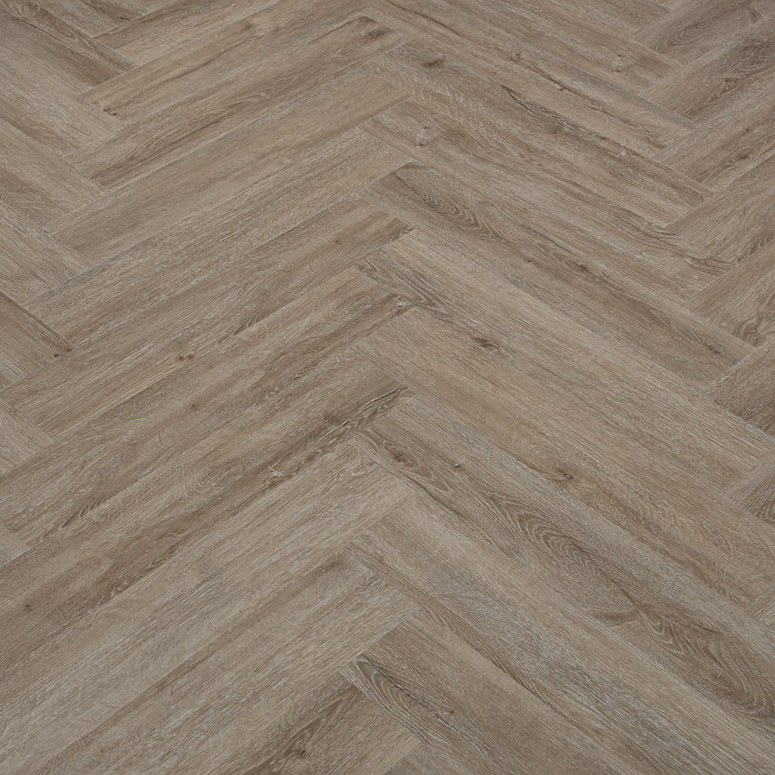 Noble Oak Prestige Herringbone 6mm SPC Click LVT Flooring