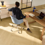 Nutmeg Oak IMD8243 Impressive Design 8mm Herringbone Laminate Flooring by Quick-Step