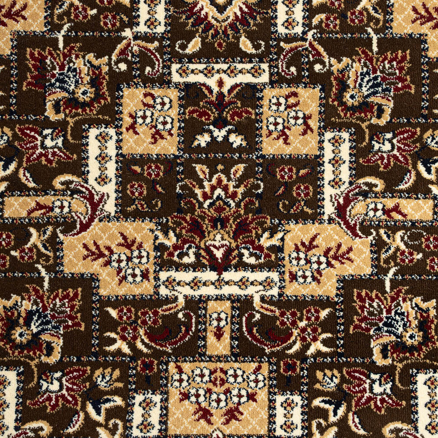 Oak Indian Palace Wentworth Patterned Wilton Carpet