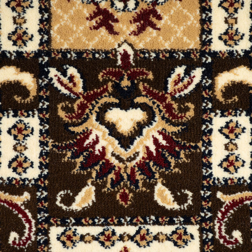 Oak Indian Palace Wentworth Patterned Wilton Carpet