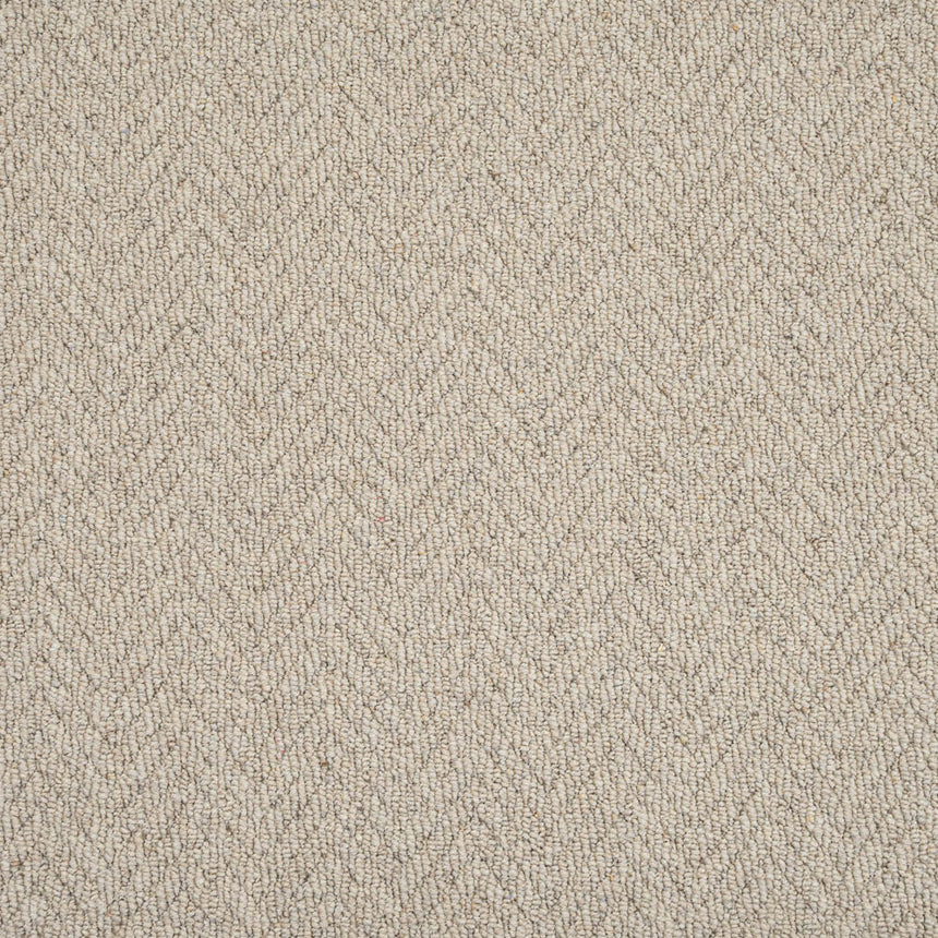 Oatcake Royal Sterling Wool Loop Carpet by Abingdon