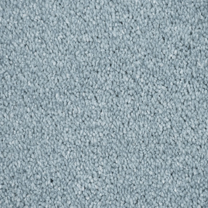 Ocean Blue 32 Soft Noble Saxony Feltback Carpet Clearance