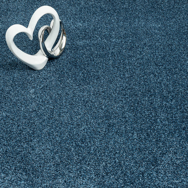 Ocean Blue 82 Liberty Heathers Twist Carpet