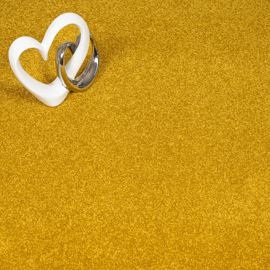 Old Gold Stainfree Caress Carpet by Abingdon