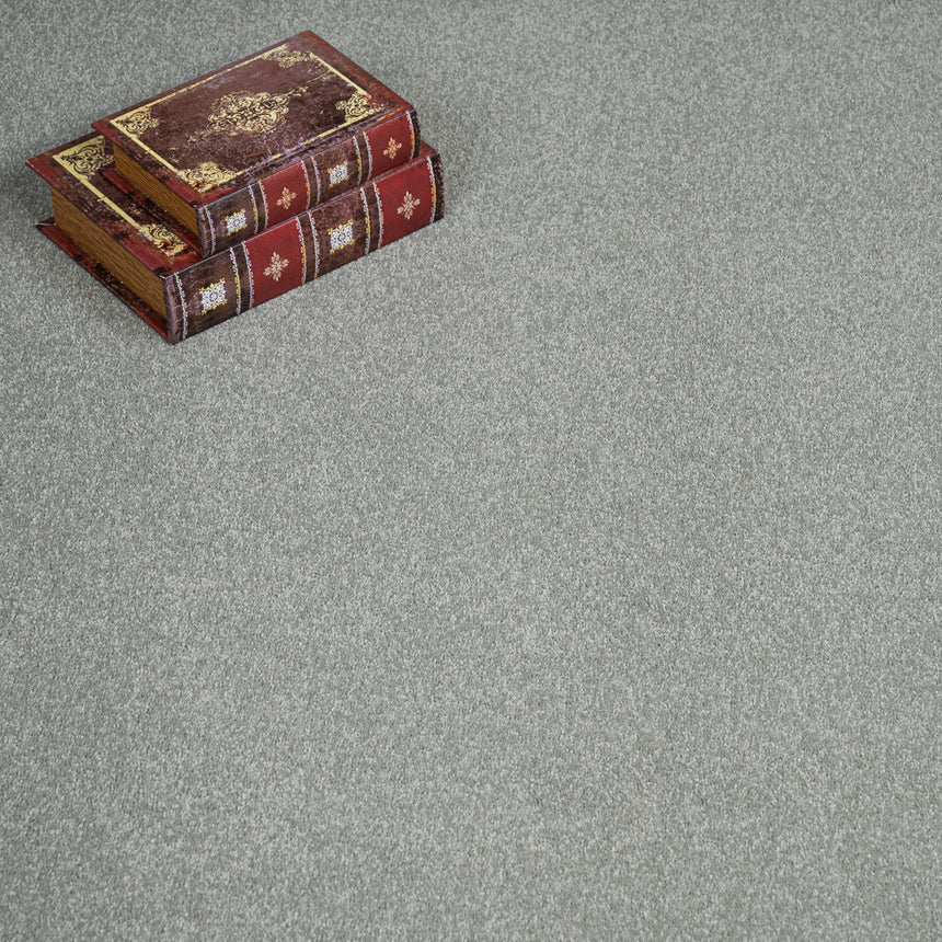 Olive Regal Saxony Carpet