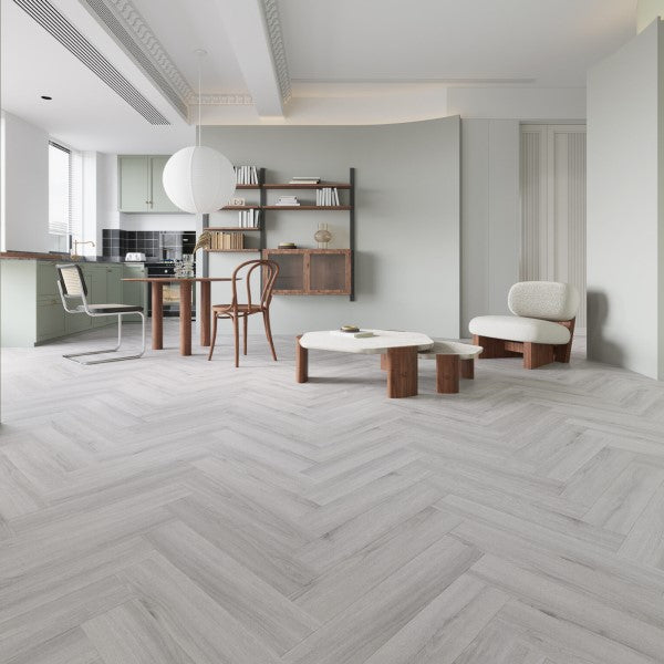 Adelaide Herringbone 5.2mm SPC Click LVT Flooring | Online Carpets