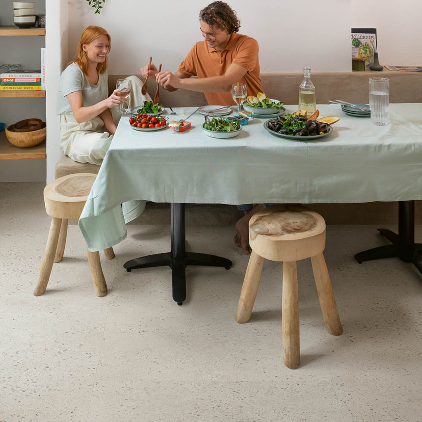 Oyster Concrete AVMTU40275 Alpha Illume 6mm Click LVT Flooring by Quick-Step